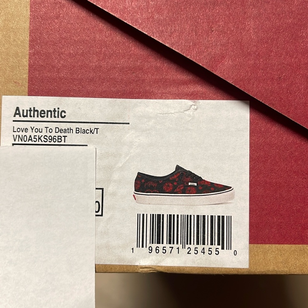 Vans Men’s Authentic Love You To Death 

Sneakers - Picture 16 of 16